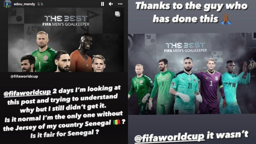 Edouard Mendy Acusa A La Fifa De Borrar Del Mapa A Senegal Edouard Mendy Acusa A La Fifa De Borrar Del Mapa A Senegal