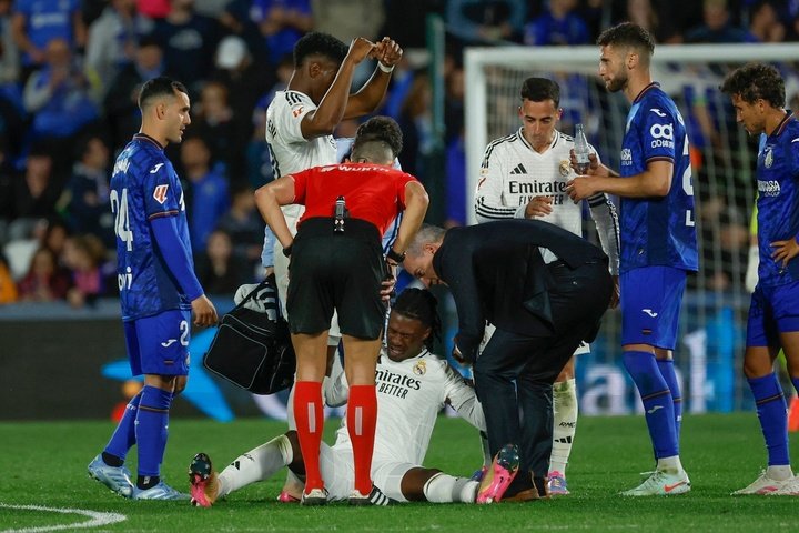 Camavinga will miss the Copa del Rey final. EFE