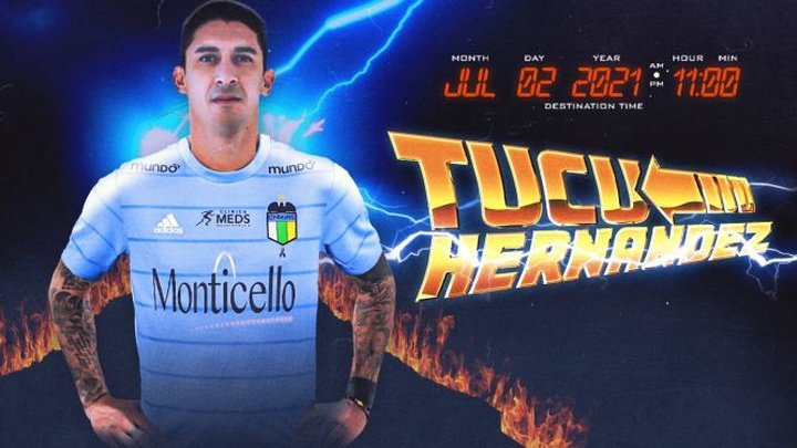 El 'Tucu' Hernández regresó a O'Higgins