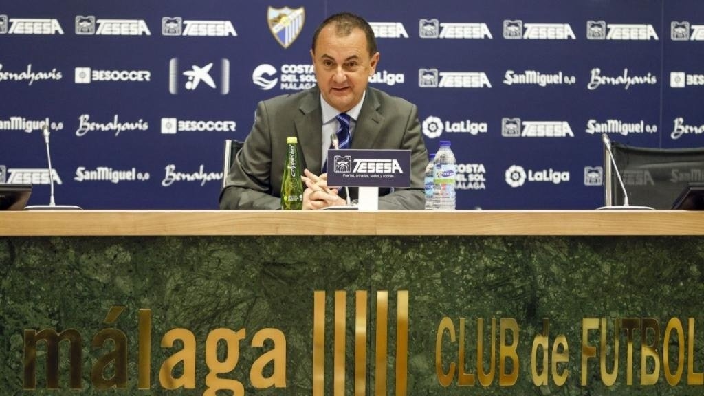 El Málaga inscribe a los siete fichajes. Twitter/MalagaCF