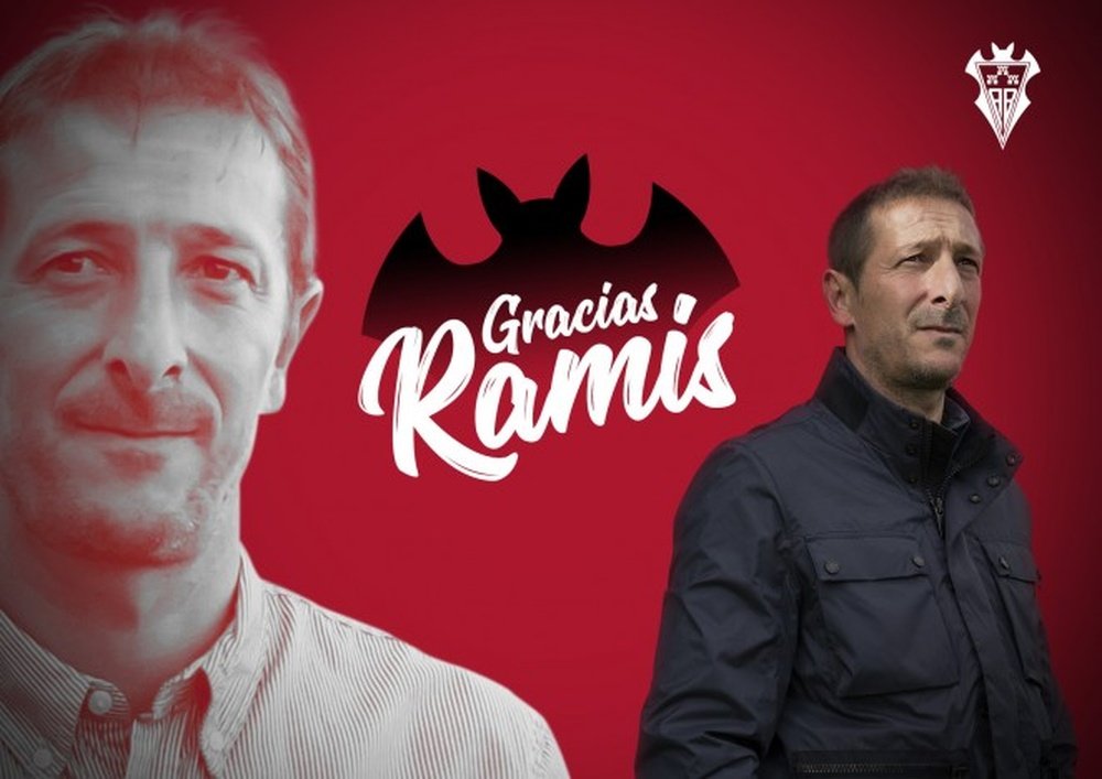 El Albacete destituye a Ramis por los malos resultados. AlbaceteBalompié