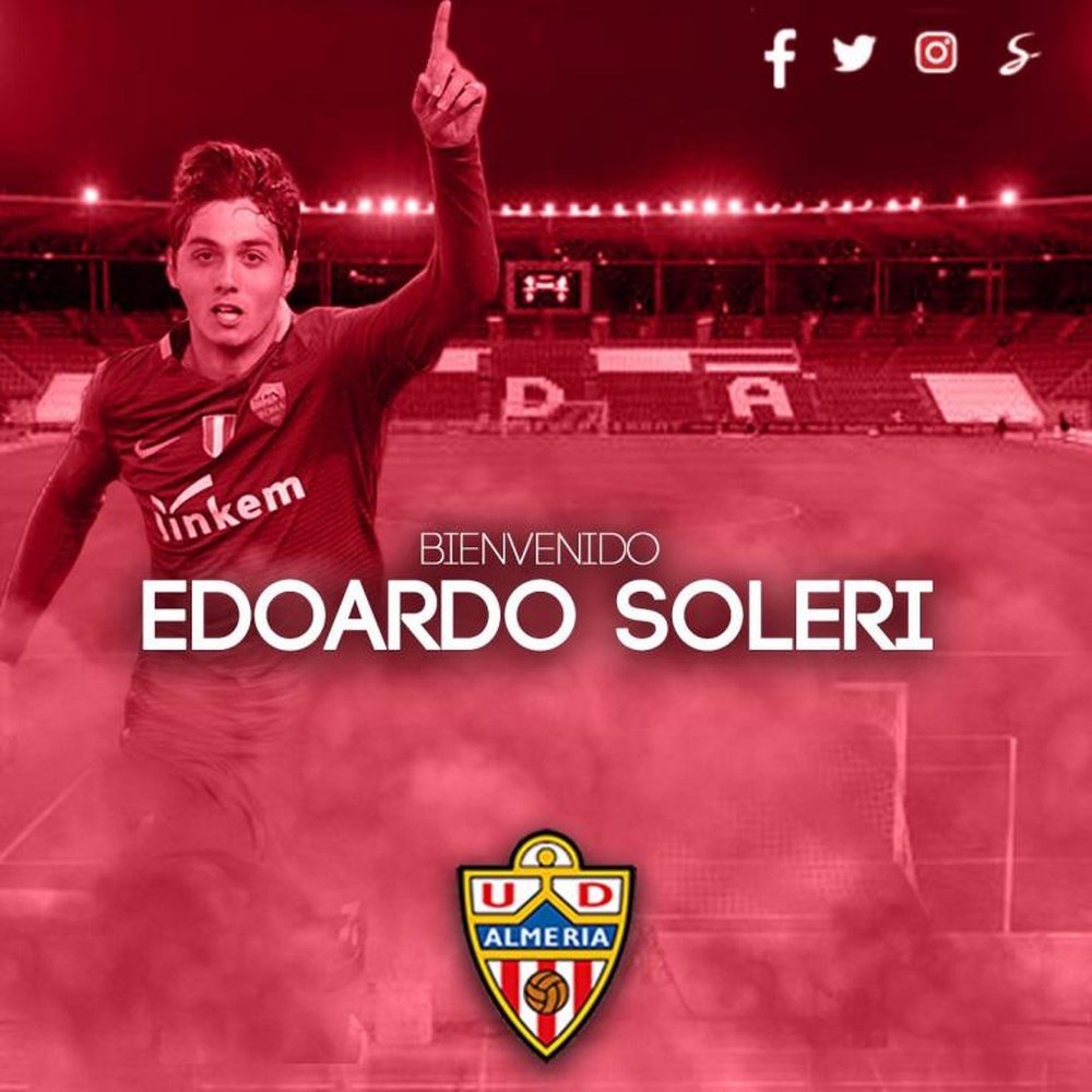 Soleri jugará en el Almería. UDAlmería