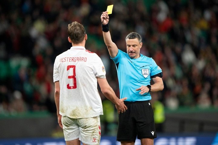 Vincic will oversee the first semi-final of the Nations League. EFE