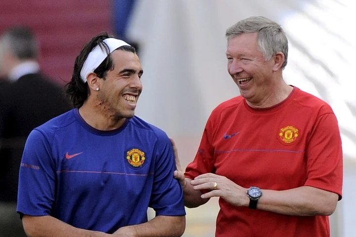 Carlos Tevez won the Champions League with Manchester United. EFE