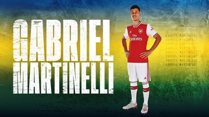 El Arsenal ata al talento brasileño Martinelli
