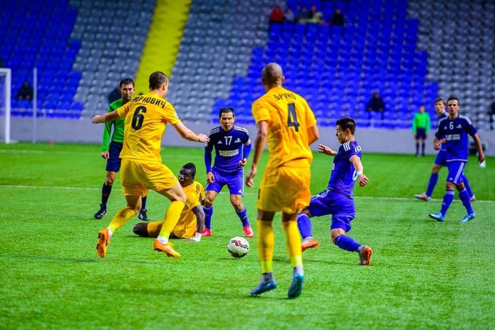 El Astana perdió por 0-1 ante el Kairat Almaty. FCA