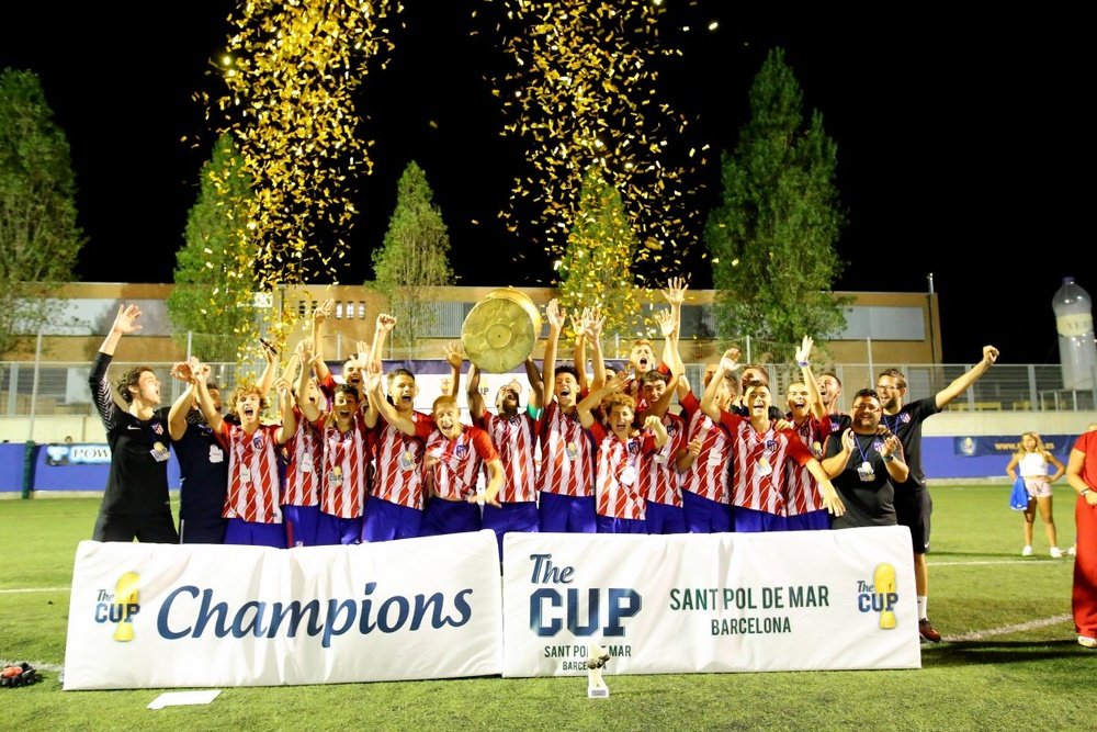 El Atlético B Juvenil se llevó el título ante los 'merengues'. AtletiAcademia