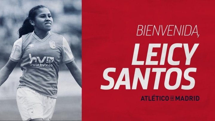 Atleti y Santa Fe acuerdan la cesión de la colombiana Leicy Santos