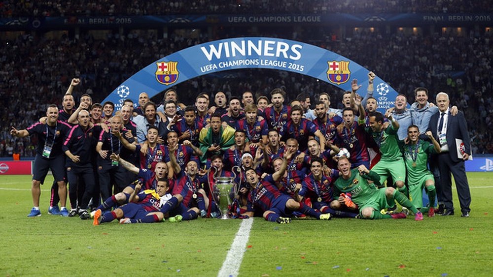 Rakitic spoke about Barcelona's last treble win. FCBarcelona