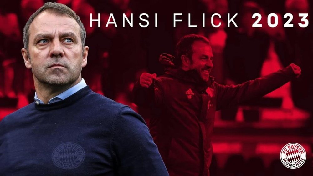 Bayern Munich extend contract with coach Flick until 2023. FCBAYERN