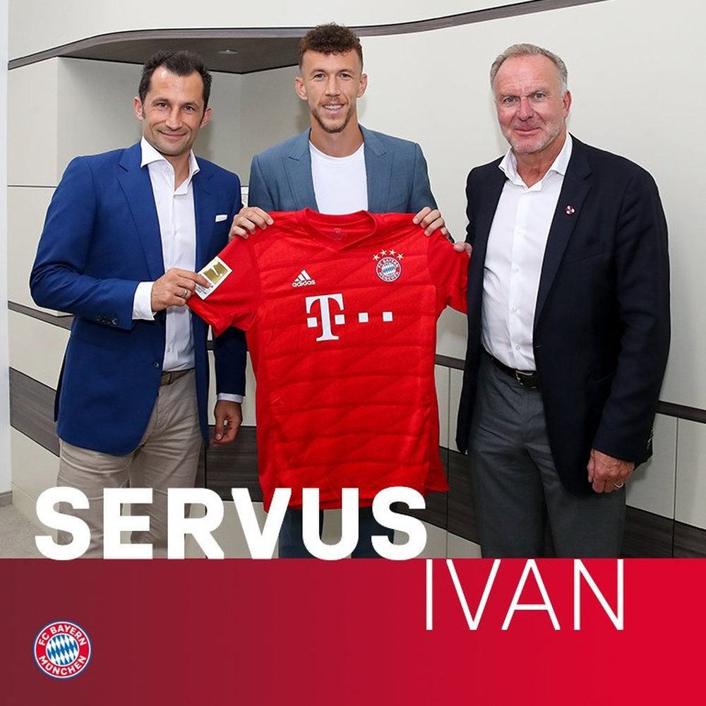 OFFICIEL : Perisic, nouveau joueur du Bayern Munich. Twitter/FCBayern