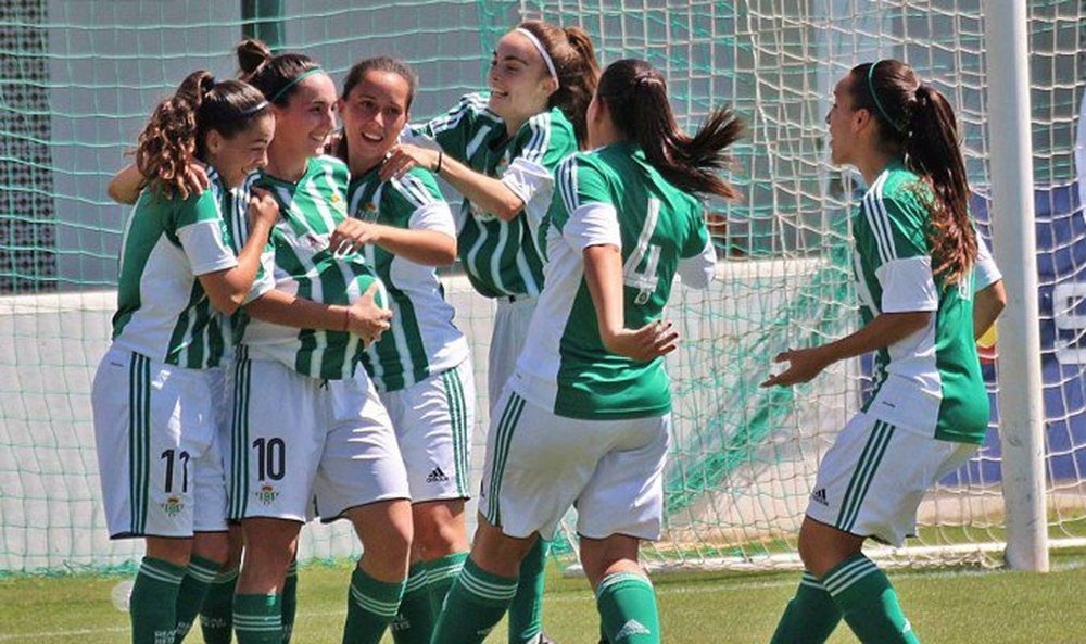 El Betis Féminas jugará la próxima campaña en Primera. RBBFéminas