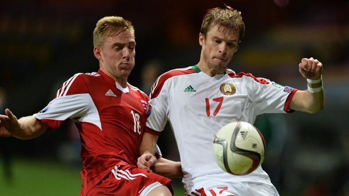Bielorrusia 2-0 Luxemburgo. Un doblete de Gordejchuk da a los bielorrusos su segunda victoria