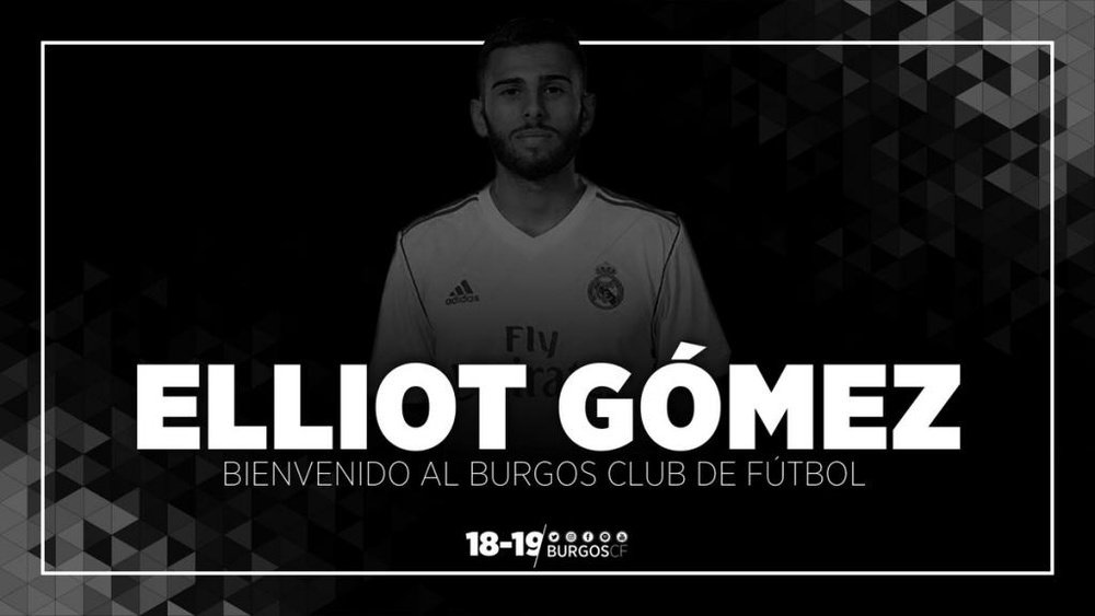 Elliot Gómez, cedido al Burgos. BurgosCF