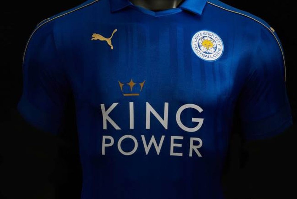 Leicester City launch their new 2016-17 home kit. Puma
