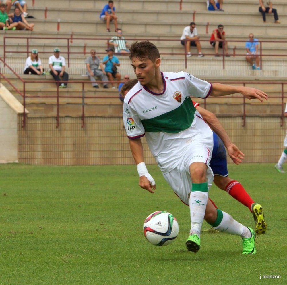 El jugador del Elche tiene decidido abandonar el club. ElcheCF