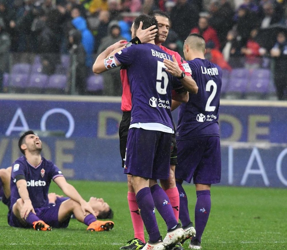 A Fiorentina ganhou no primeiro jogo depois da morte de Astori. Fiorentina