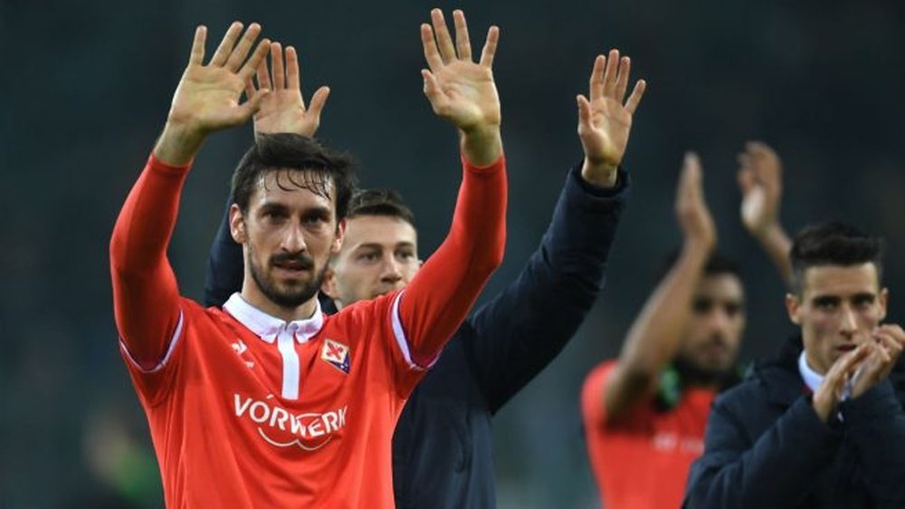 Le capitaine Astori, lors d'un match en Italie. Twitter/Napoli