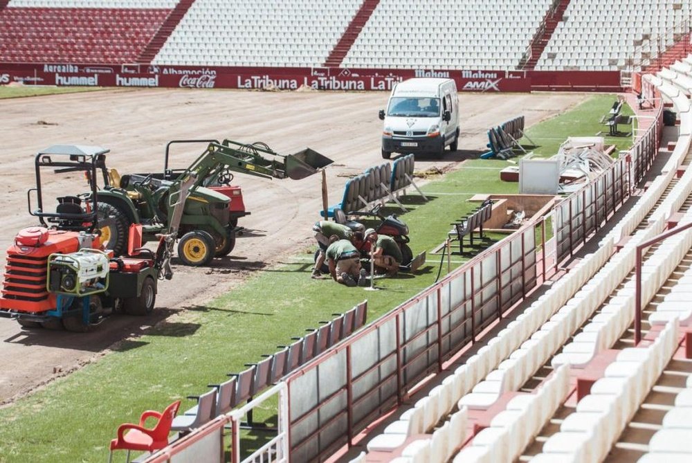 El Carlos Belmonte se prepara. Twitter/AlbaceteBPSAD