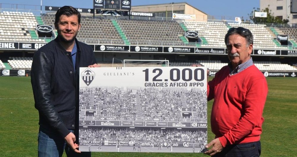 El Castellón va camino de igualar el récord del Oviedo. Twitter/Castellón
