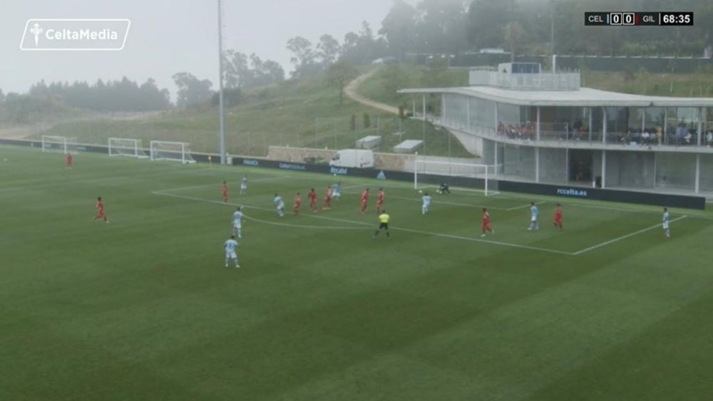 El Celta no pasó del empate ante el Gil Vicente. Captura/Facebook/RCCelta