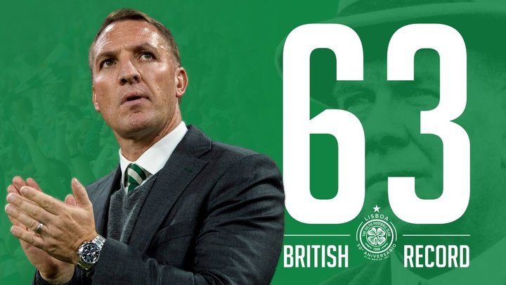 Celtic supera um recorde de mais de 100 anos no futebol britânico