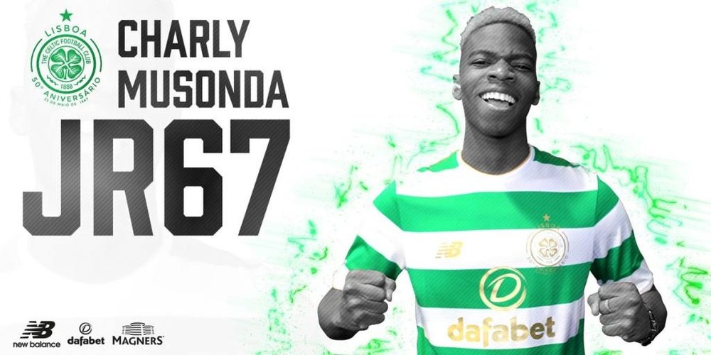 Musonda has returned to Chelsea early. Twitter/CelticFC