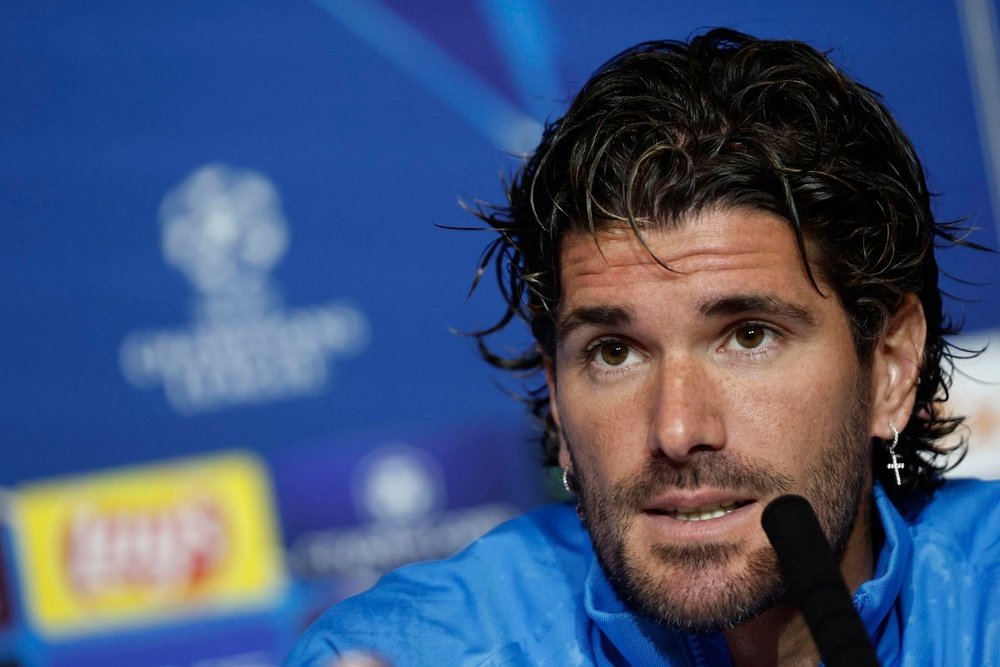De Paul spoke to the media ahead of first leg of the UCL last-16 tie against Madrid. EFE
