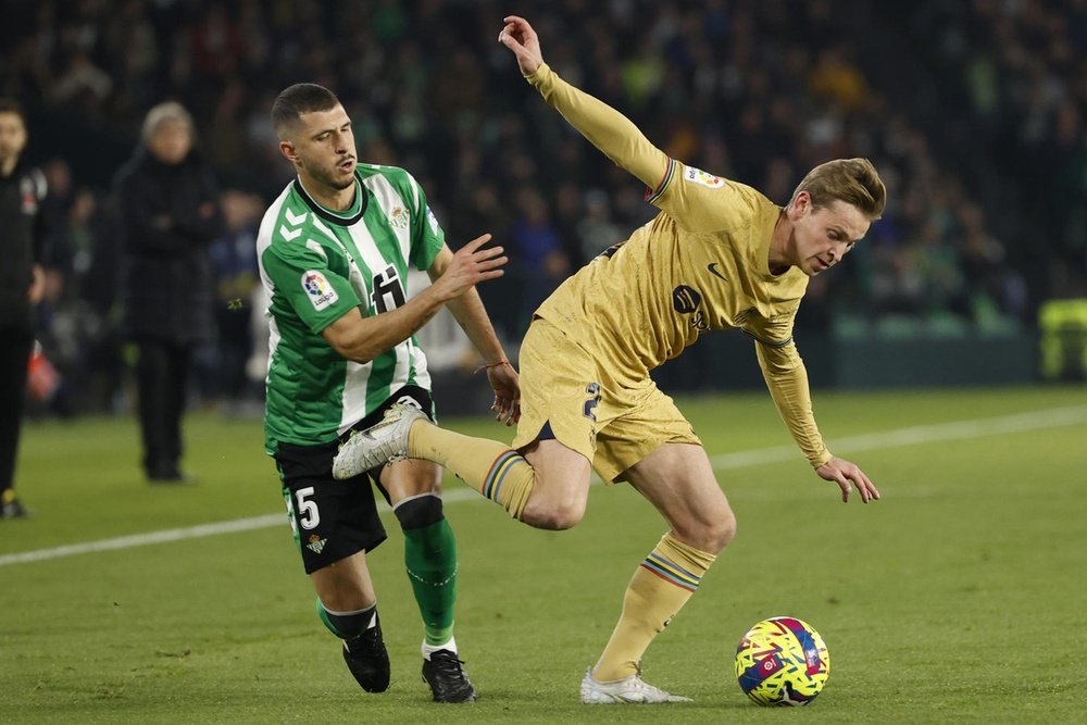 Guido Rodríguez cumple 100 partido en el Betis. EFE