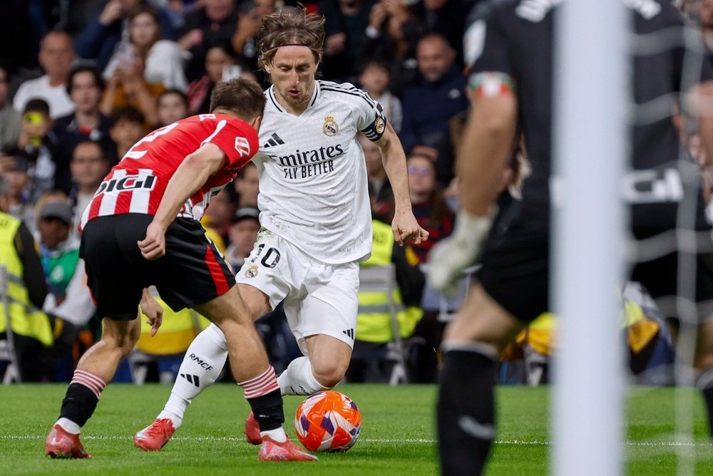 Le doute plane sur le renouvellement de Modric au Real. EFE