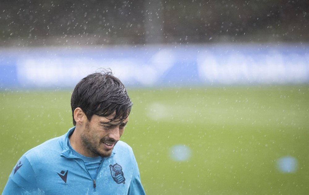 David Silva is injured. EFE