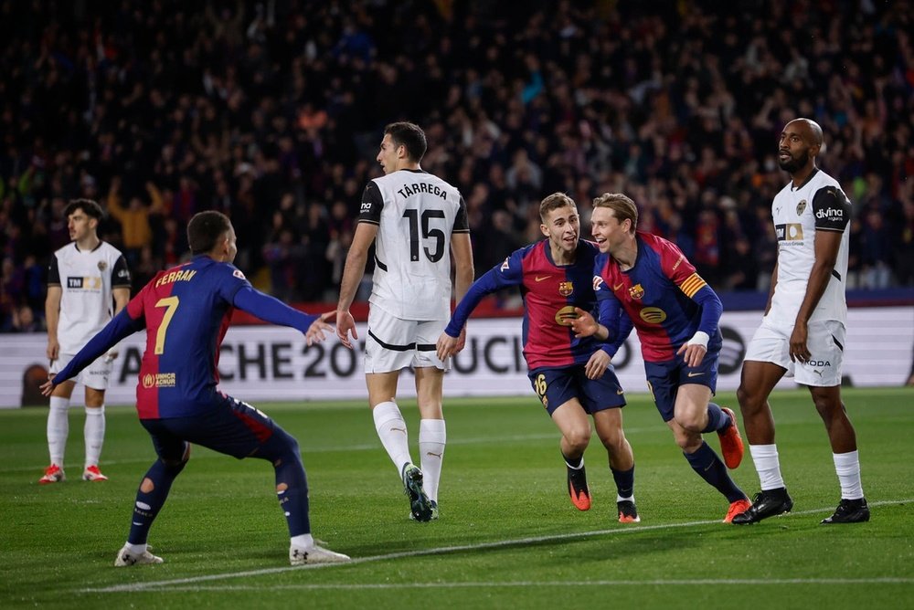 De Jong stressed the importance of getting back to winning ways. EFE