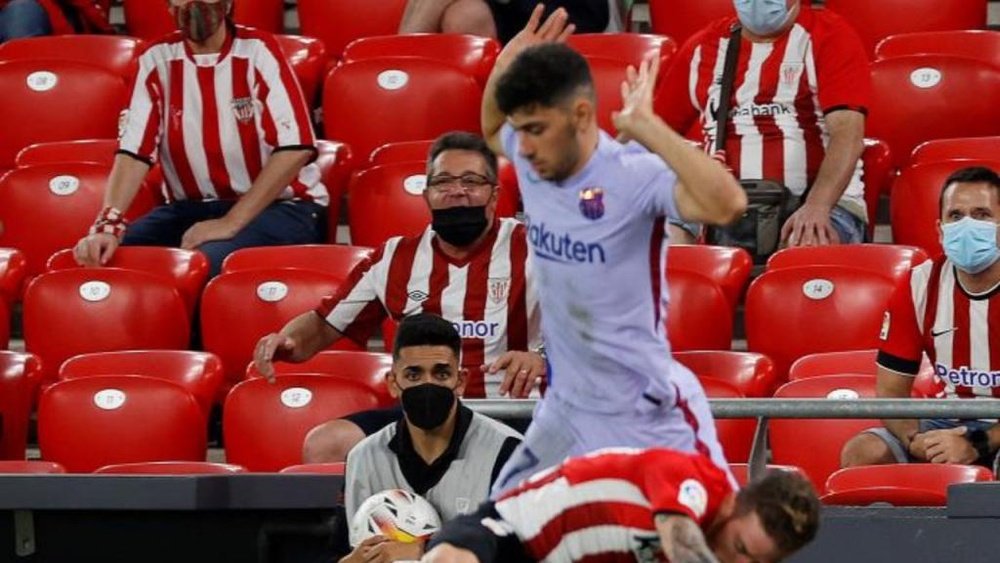 Yusuf Demir analizó su salida del Barcelona. EFE
