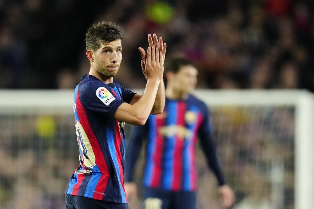 Sergi Roberto could look for a new destination at the end of the season. EFE