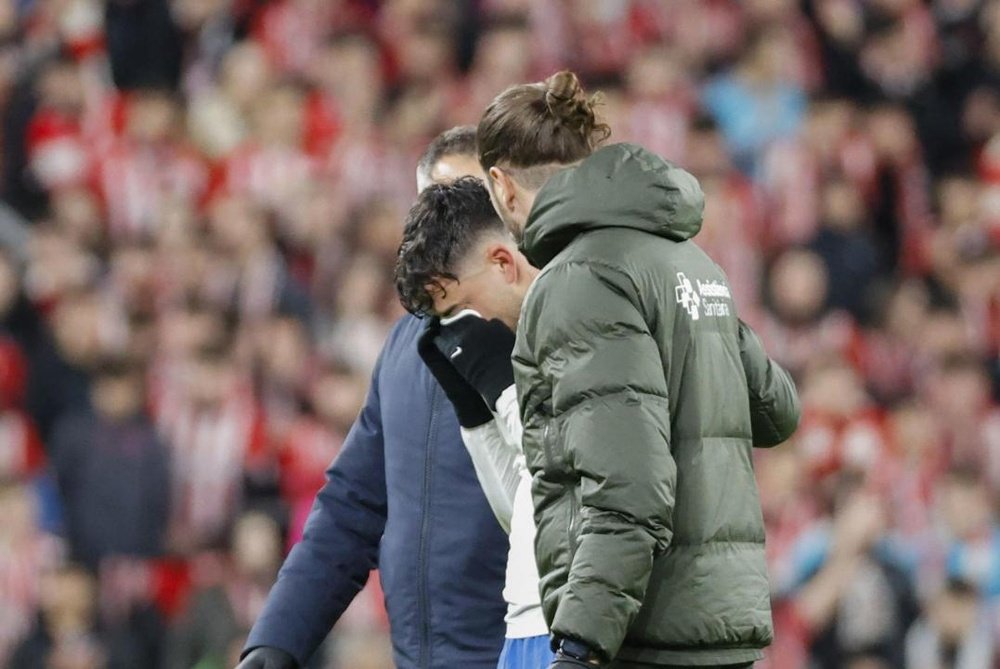 Barcelona's Pedri suffered his 8th injury in two and a half years. EFE