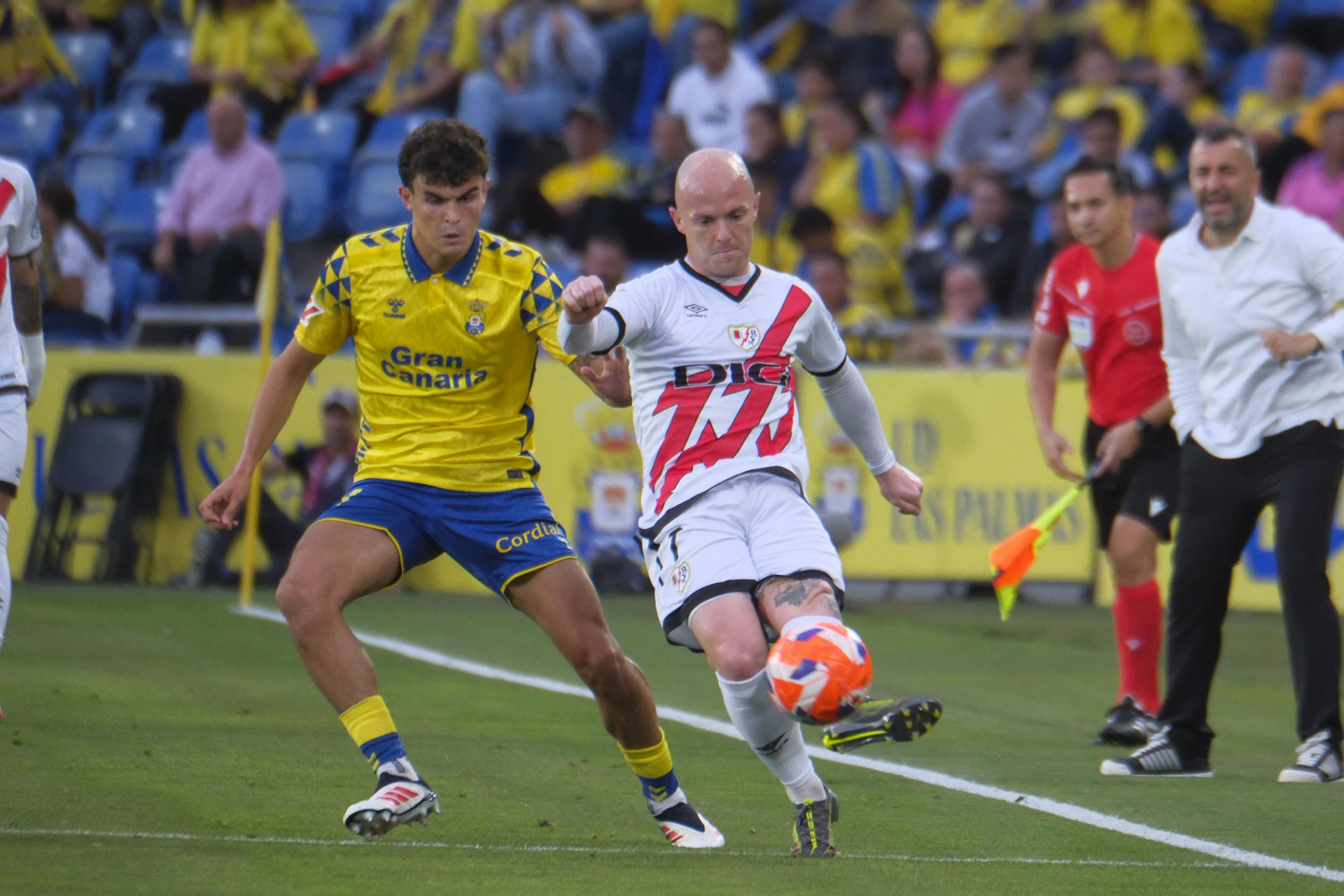 Isi Palazón, con el Rayo