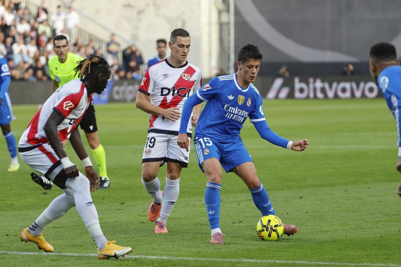 Le Real Madrid tenu en échec par le Rayo Vallecano