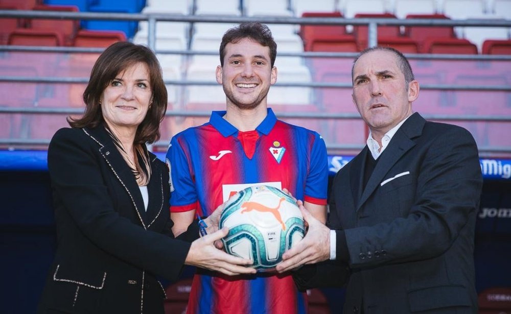 Podría debutar con el Eibar ante el Atlético de Madrid. SDEibar