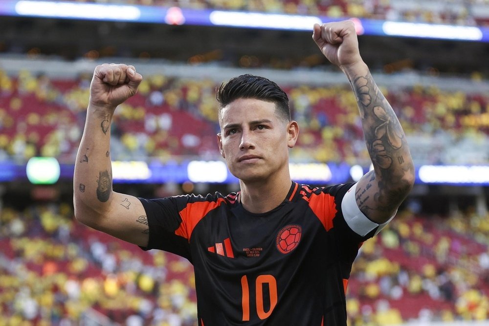 James has been crucial for Colombia. EFE