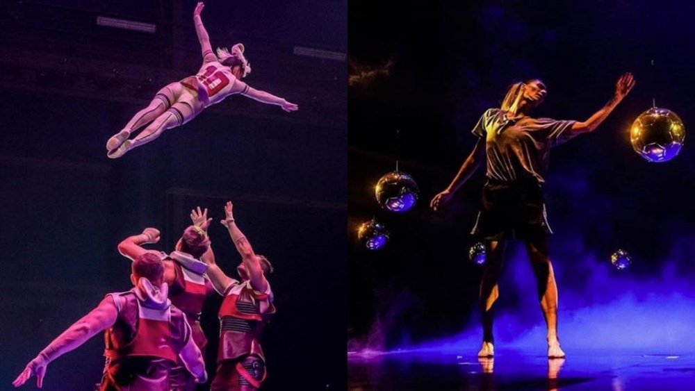 El Cirque du Soleil estrenará en breve un espectáculo dedicado a Messi. Instagram/Messicirque