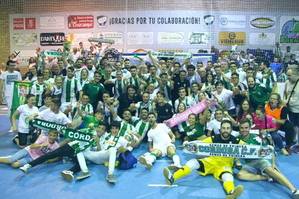 El Córdoba Futsal recibe el apoyo del Ayuntamiento. CordobaFutsal