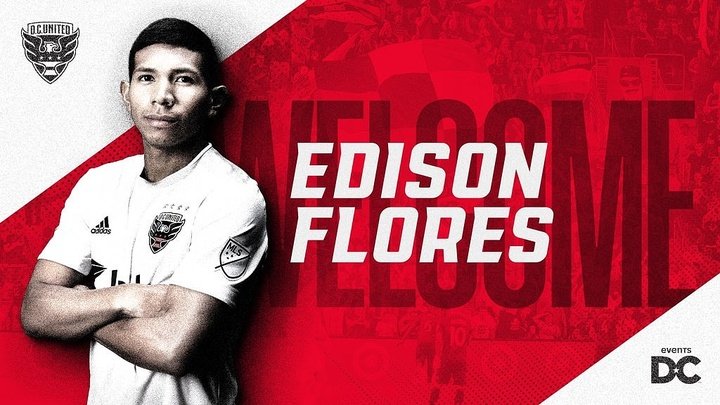 Edison Flores se compromete con el DC United