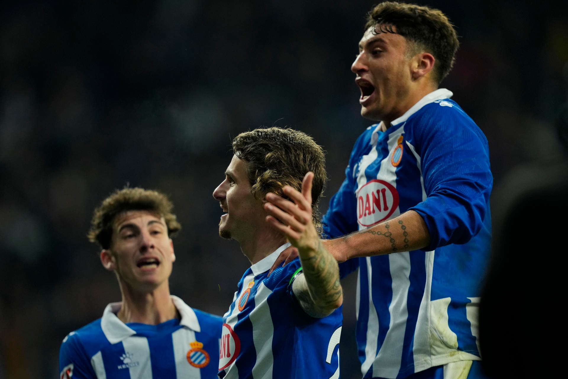 El Espanyol venció al Real Madrid. EFE