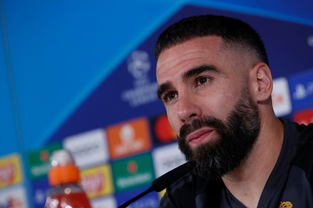 Dani Carvajal sait pourquoi le Real Madrid a autant de blessés. EFE