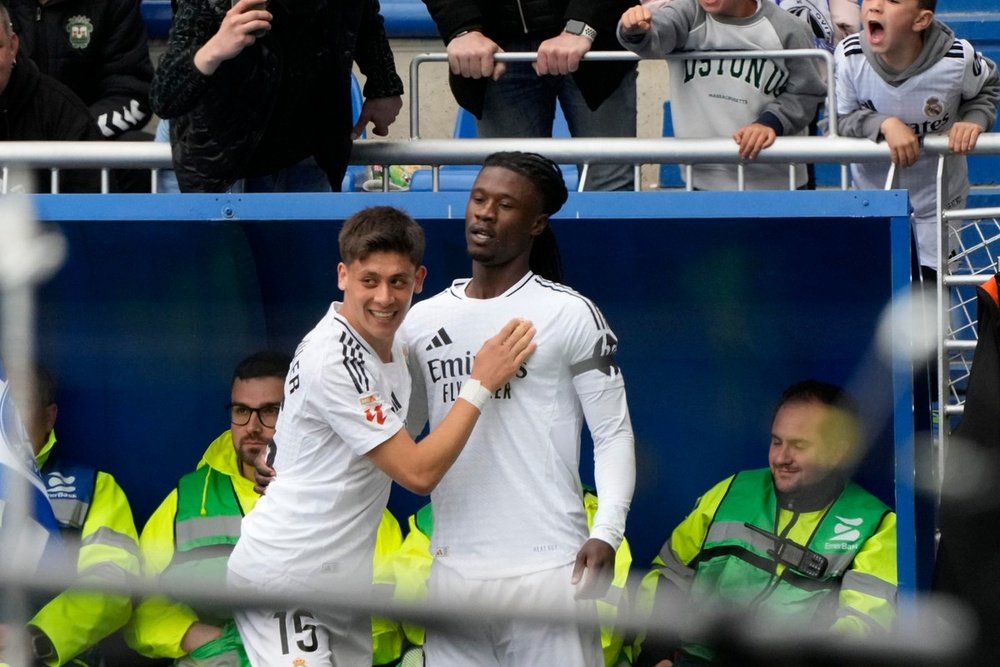 Madrid bate o Alavés, com gol de Camavinga. EFE