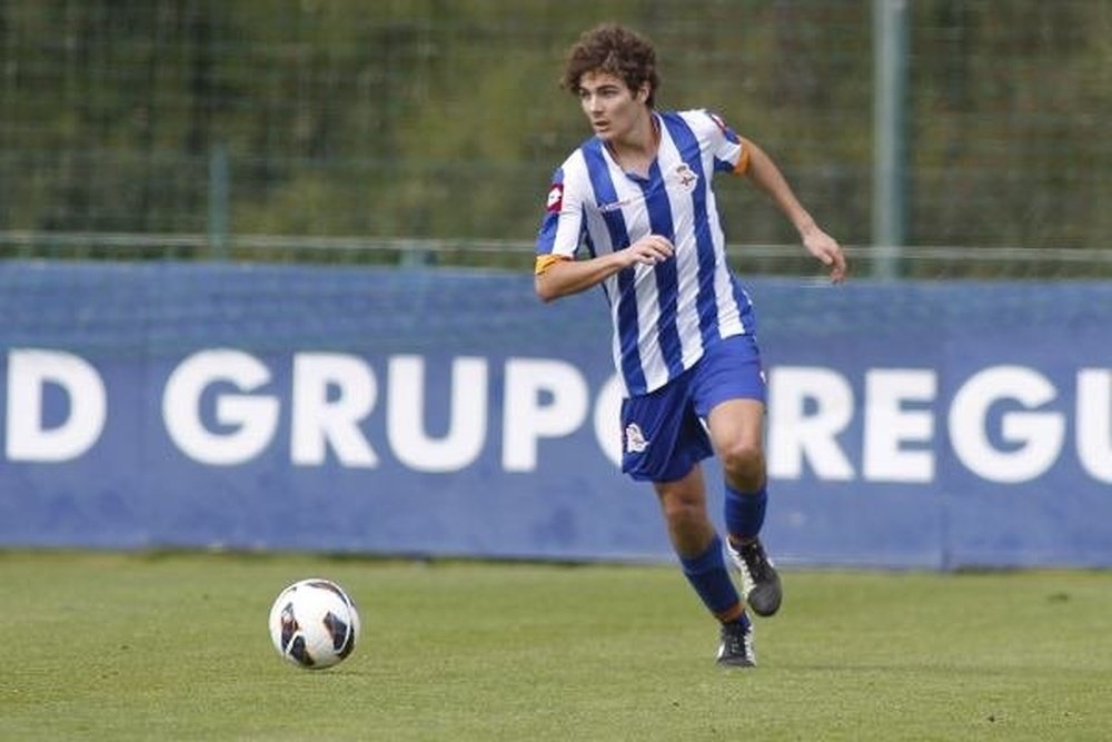 Álvaro Naveira, nuevo jugador del Compostela. SDCompostela