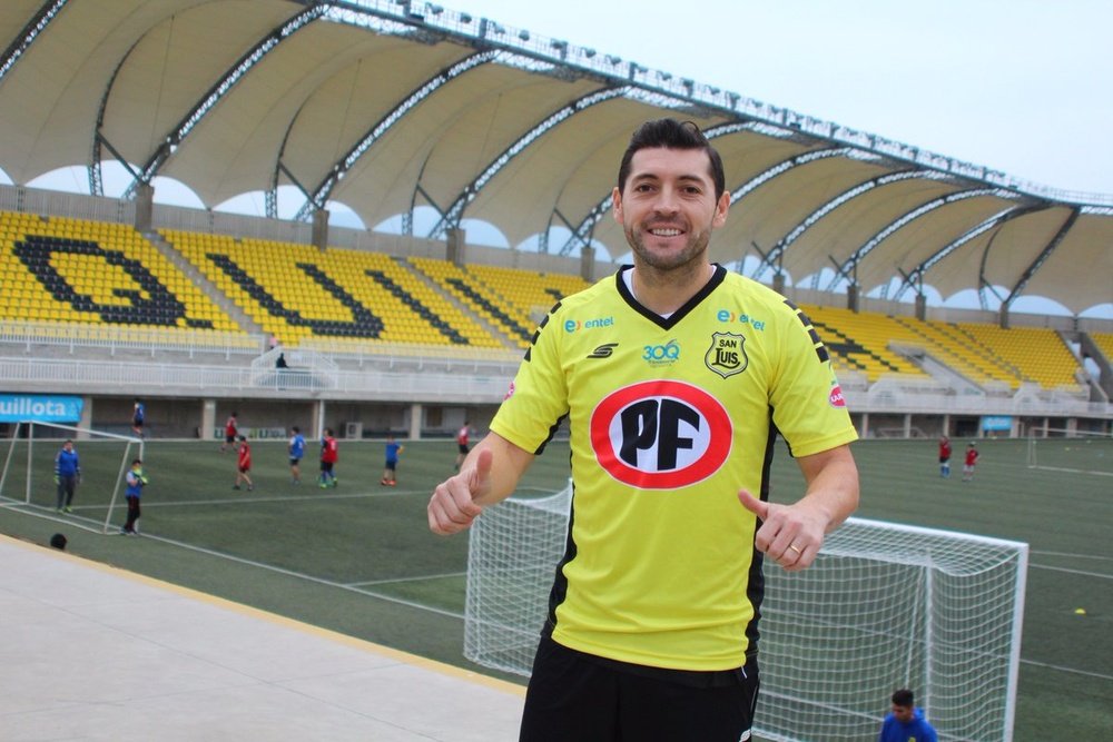 José Rojas, nuevo jugador de San Luis de Quillota. SanLuisdeQuillota