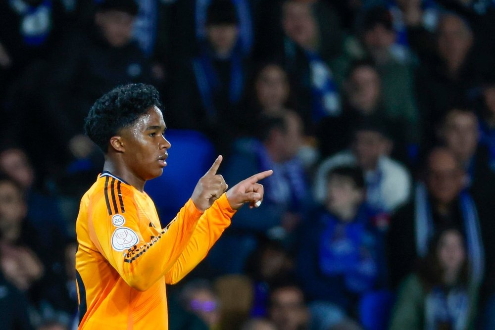 Endrick analysed what happened in the first leg. EFE
