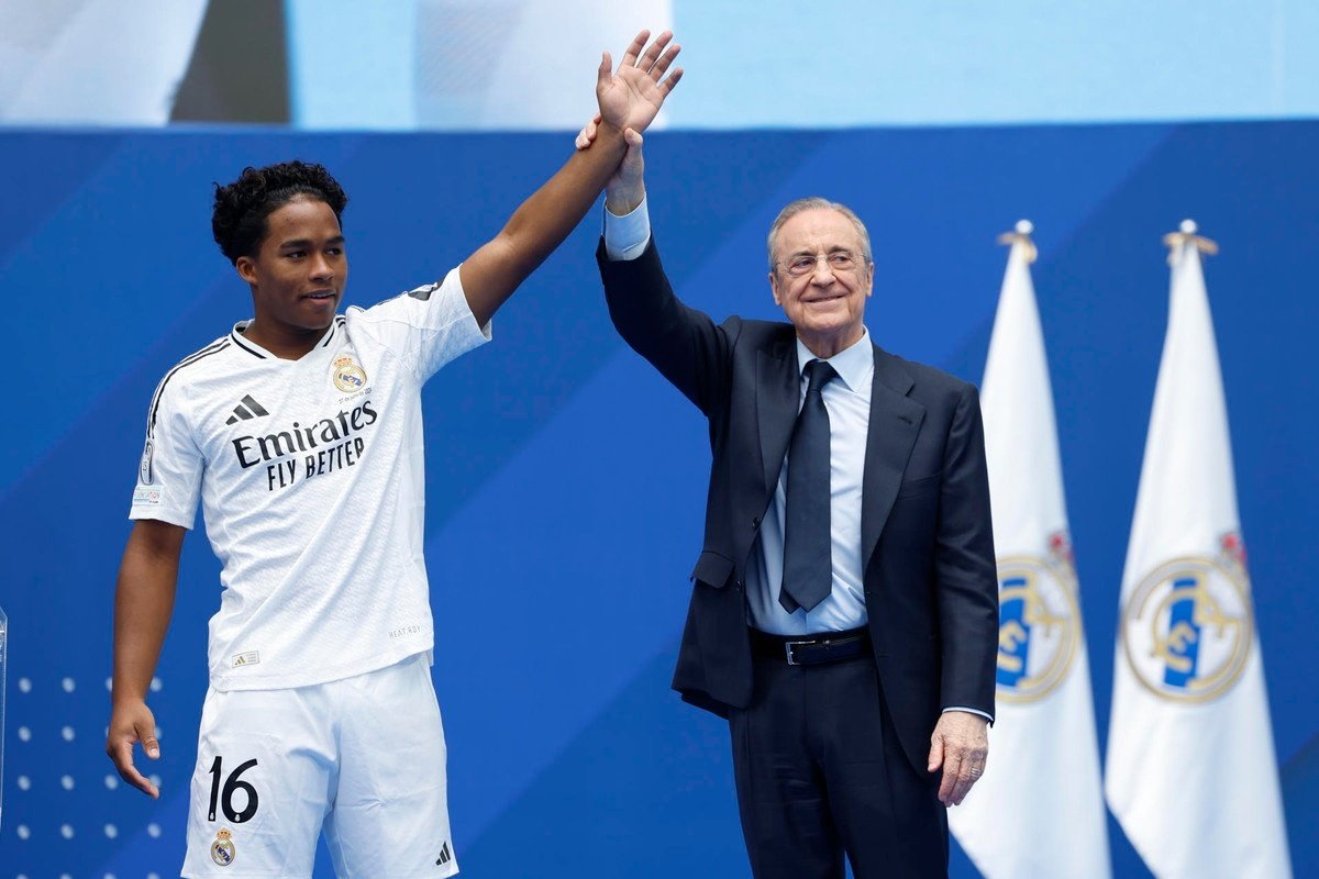 Endrick to make Real Madrid debut in Milan friendly, says Ancelotti