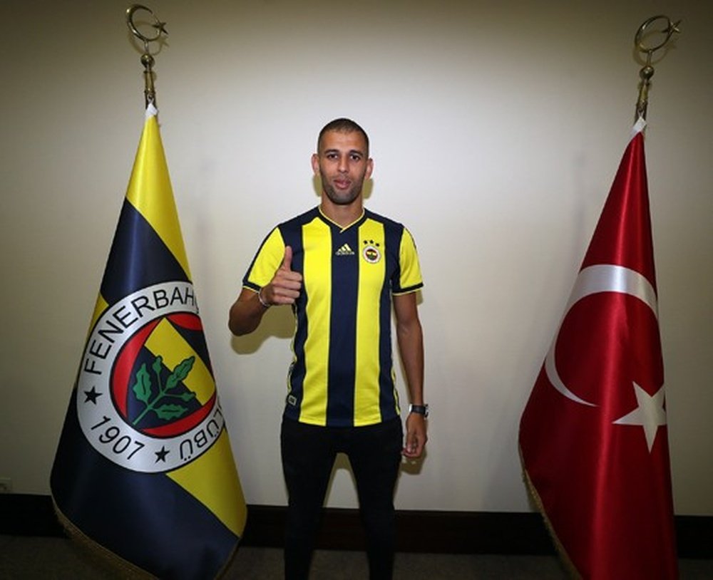 Islam Slimani jugará en Turquía. FenerbahçeSK